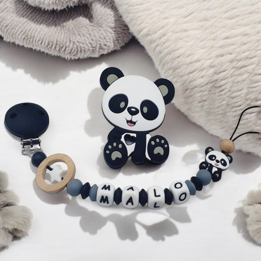 Ensemble Panda en silicone