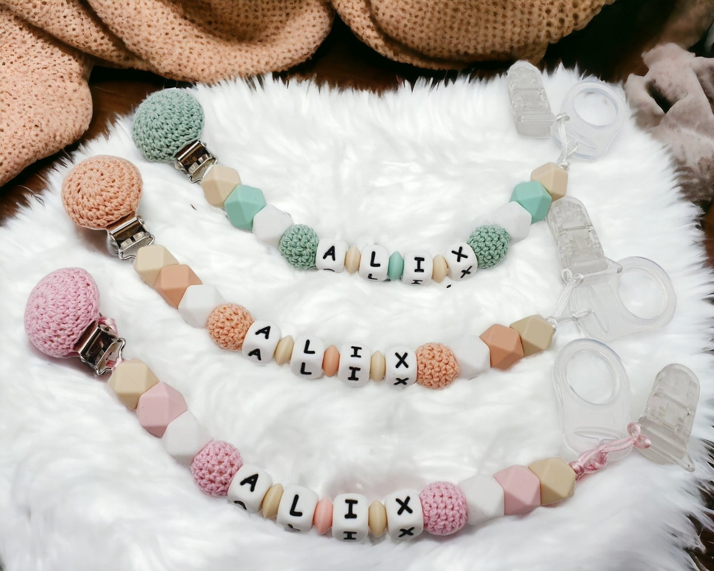 Ensemble Crochet silicone